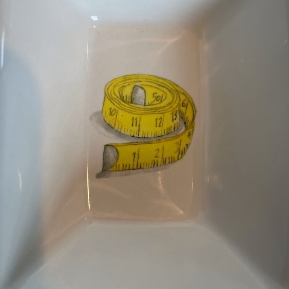 Vintage Rae Dunn Artisan Collection Divided Ceramic Tray - Picture 4 of 6